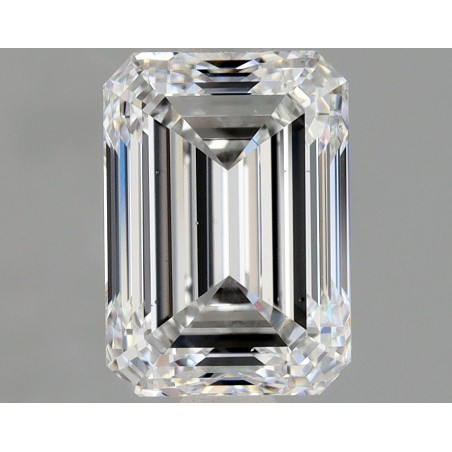 Diament szlif szmaragdowy, 1.5ct, VS2, E, GIA 6237833630