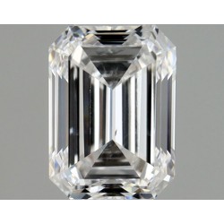 Diament szlif szmaragdowy, 0.41ct, VS2, E, GIA 1538683155