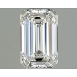 Diament szlif szmaragdowy, 0.38ct, VS1, E, GIA 2537809897