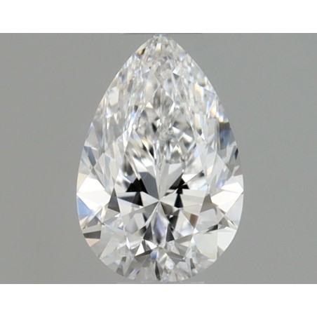 Diament szlif gruszkowy, 0.4ct, VS2, D, GIA 6532809837