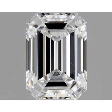 Diament szlif szmaragdowy, 0.39ct, VS2, D, GIA 2235783135