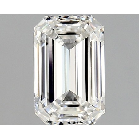 Diament laboratoryjny szlif szmaragdowy, 1.54ct, VVS2, E, IGI LG555272742