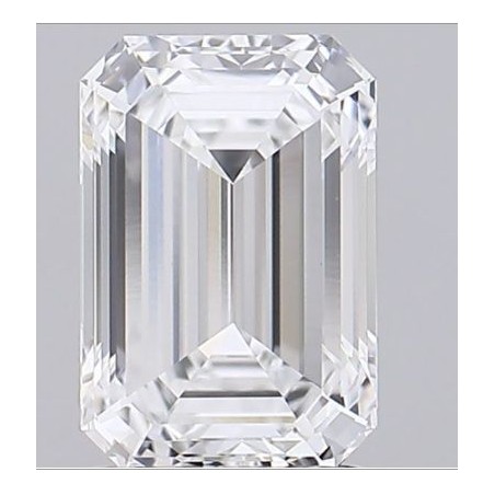 Diament laboratoryjny szlif szmaragdowy, 2.09ct, VVS1, D, GIA 7526195211