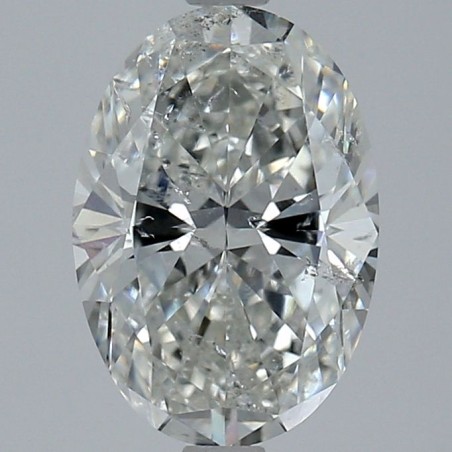 Diament szlif owalny, 2ct, SI2, H, GIA 6511363333