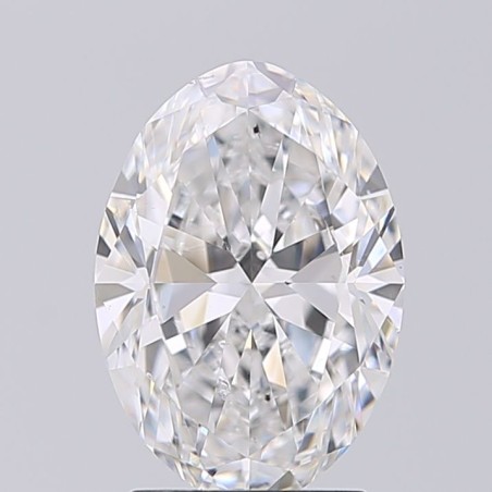 Diament szlif owalny, 2ct, SI2, D, GIA 2544212762