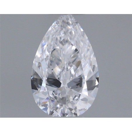 Diament szlif gruszkowy, 0.45ct, SI2, D, GIA 3395861442