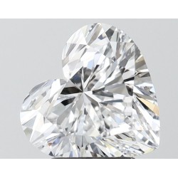 Diament laboratoryjny serce, 3ct, VVS2, D, IGI LG756528367