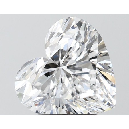 Diament laboratoryjny serce, 3ct, VVS2, D, IGI LG756528367