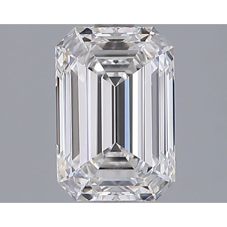 Diament laboratoryjny szlif szmaragdowy, 1.93ct, VVS1, E, IGI LG764684698
