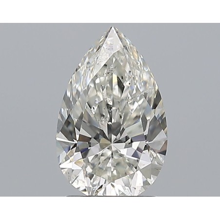 Diament szlif gruszkowy, 1.7ct, SI2, I, GIA 7538469408