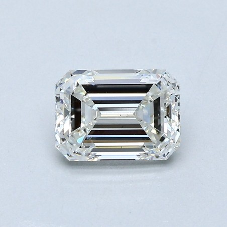 Diament szlif szmaragdowy, 1.2ct, VS1, I, GIA 7522740155