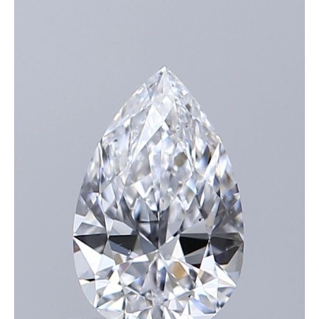 Diament szlif gruszkowy, 0.5ct, VS2, D, GIA 7548426577
