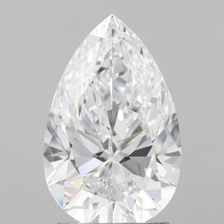 Diament laboratoryjny szlif gruszkowy, 2.25ct, VVS1, E, IGI LG724501636