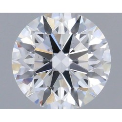Diament szlif okrągły, 0.37ct, VS2, E, GIA 6541321806