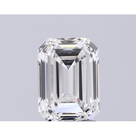 Diament laboratoryjny szlif szmaragdowy, 1.69ct, VVS2, E, IGI LG685551917