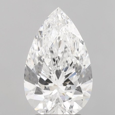 Diament laboratoryjny szlif gruszkowy, 2.52ct, VVS1, D, IGI LG739576002