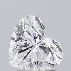 Diament laboratoryjny serce, 1.5ct, VVS2, D, IGI LG537214479