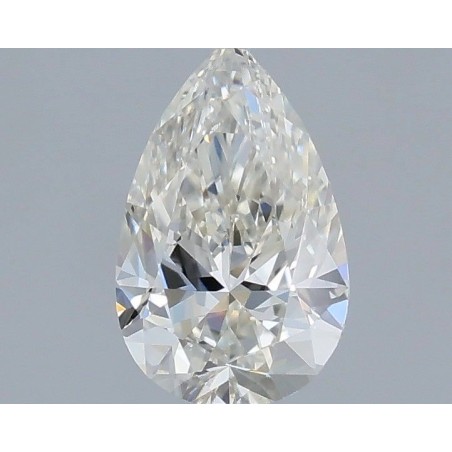 Diament szlif gruszkowy, 0.3ct, SI1, H, GIA 6545310503