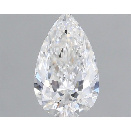 Diament szlif gruszkowy, 0.4ct, SI1, E, GIA 5543357955