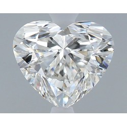 Diament serce, 0.6ct, VS2, G, GIA 7548352287