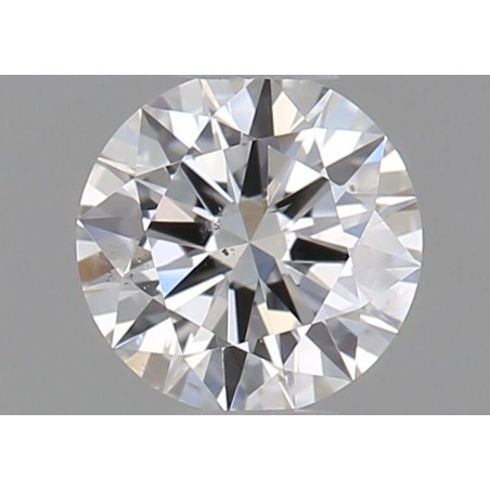 Diament szlif okrągły, 0.3ct, SI2, E, GIA 7511992954