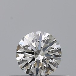 Diament szlif okrągły, 0.31ct, VVS1, E, IGI 757512421