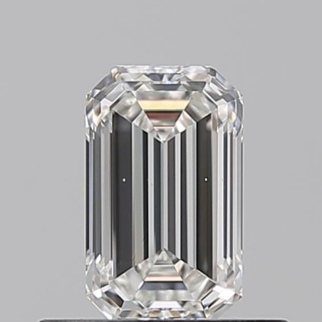 Diament szlif szmaragdowy, 0.5ct, VS2, G, GIA 6541375383