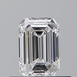 Diament szlif szmaragdowy, 0.5ct, VS2, E, GIA 6541351028