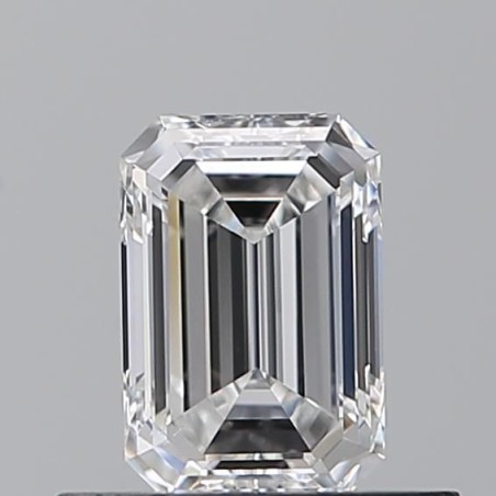 Diament szlif szmaragdowy, 0.5ct, VS2, E, GIA 6541351028