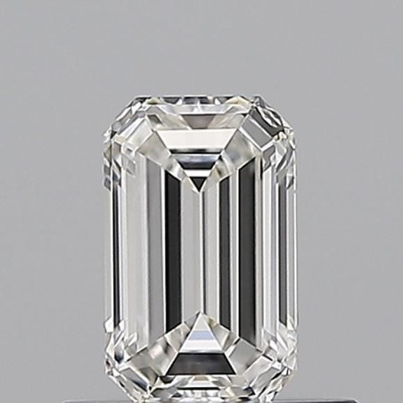 Diament szlif szmaragdowy, 0.5ct, VS2, G, GIA 5543350673