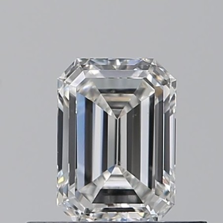 Diament szlif szmaragdowy, 0.51ct, VS2, G, GIA 6542351074