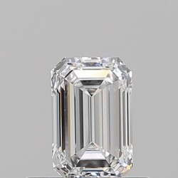 Diament szlif szmaragdowy, 0.5ct, VS1, E, GIA 6545375368