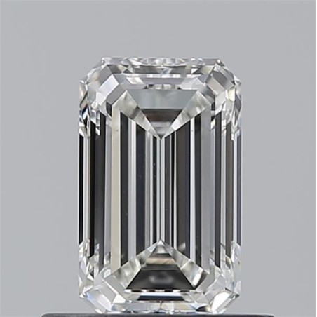 Diament szlif szmaragdowy, 0.7ct, VS2, H, GIA 7546376026