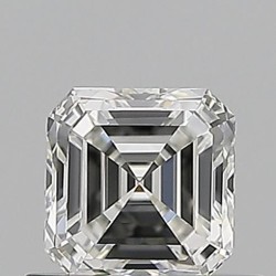 Diament asscher, 0.53ct, VVS1, H, GIA 7548375284
