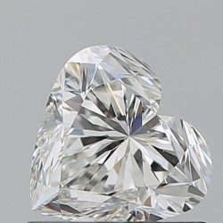 Diament serce, 0.91ct, VS2, I, GIA 6541379933