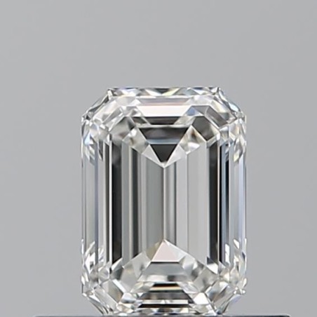 Diament szlif szmaragdowy, 0.5ct, VVS2, G, GIA 5546376951