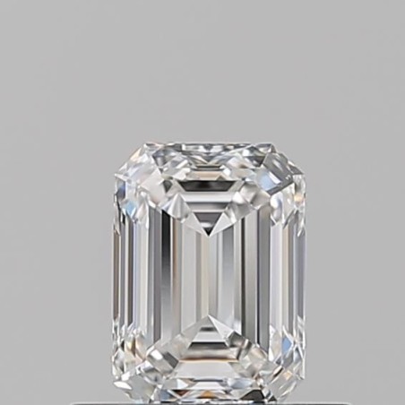 Diament szlif szmaragdowy, 0.5ct, VS2, F, GIA 1548377038