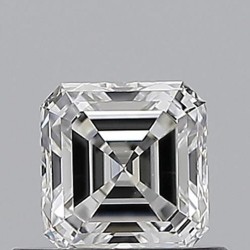 Diament asscher, 0.5ct, VS1, F, GIA 3545381862