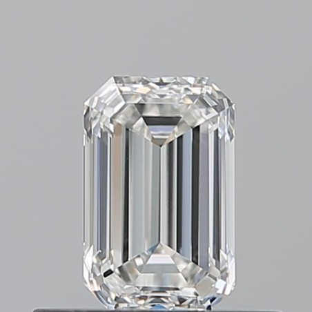 Diament szlif szmaragdowy, 0.5ct, VVS1, H, GIA 6542379837