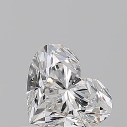 Diament serce, 0.5ct, SI1, F, GIA 5546380810