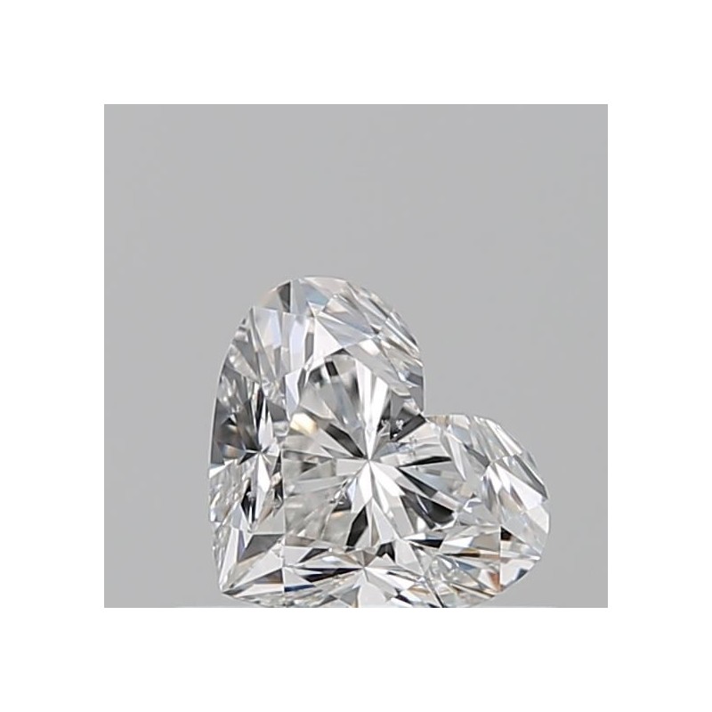 Diament serce, 0.5ct, SI1, F, GIA 5546380810