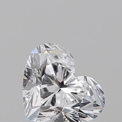 Diament serce, 0.5ct, SI1, D, GIA 7548376065