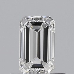 Diament szlif szmaragdowy, 0.5ct, VVS1, E, GIA 7541380800
