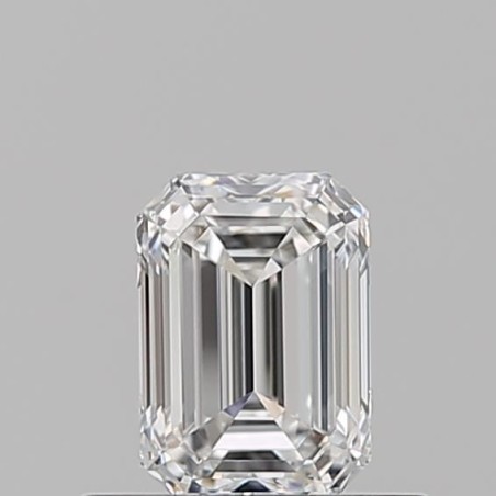 Diament szlif szmaragdowy, 0.5ct, VVS2, F, GIA 6545375936