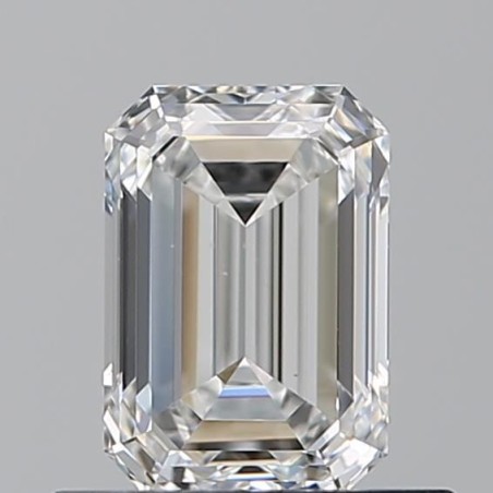 Diament szlif szmaragdowy, 0.7ct, VS2, F, GIA 2547376302