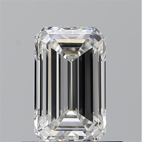Diament szlif szmaragdowy, 0.7ct, VVS1, H, GIA 6545380643