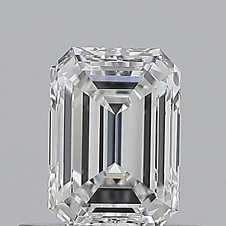 Diament szlif szmaragdowy, 0.5ct, VVS1, D, GIA 1543369273