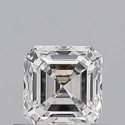 Diament asscher, 0.52ct, VVS1, D, GIA 7543376639