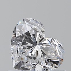 Diament serce, 0.71ct, VS2, D, GIA 2546375909