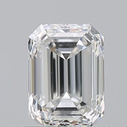 Diament szlif szmaragdowy, 1.01ct, VS1, G, GIA 6531554948